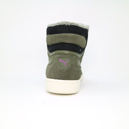 Women's Puma Vikky Mid Corduroy - Olive