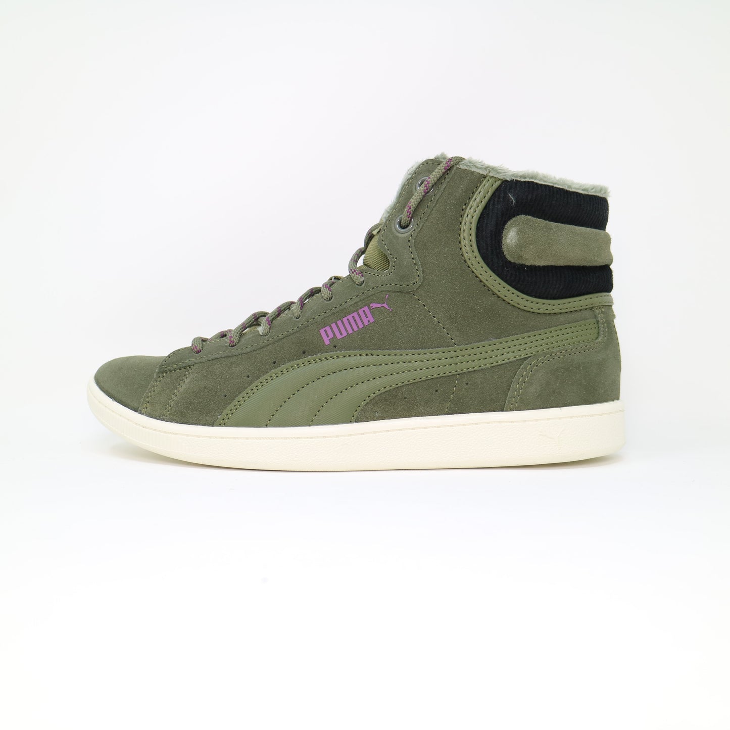 Women's Puma Vikky Mid Corduroy - Olive