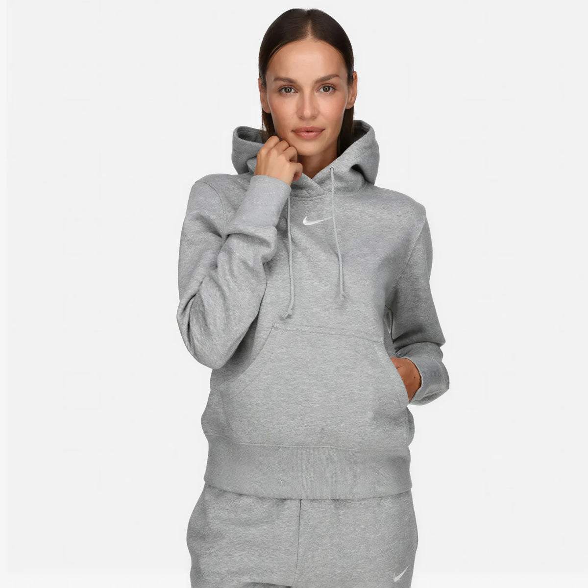 Women's Nike Sportswear Phoenix Grey Pullover Hoodie