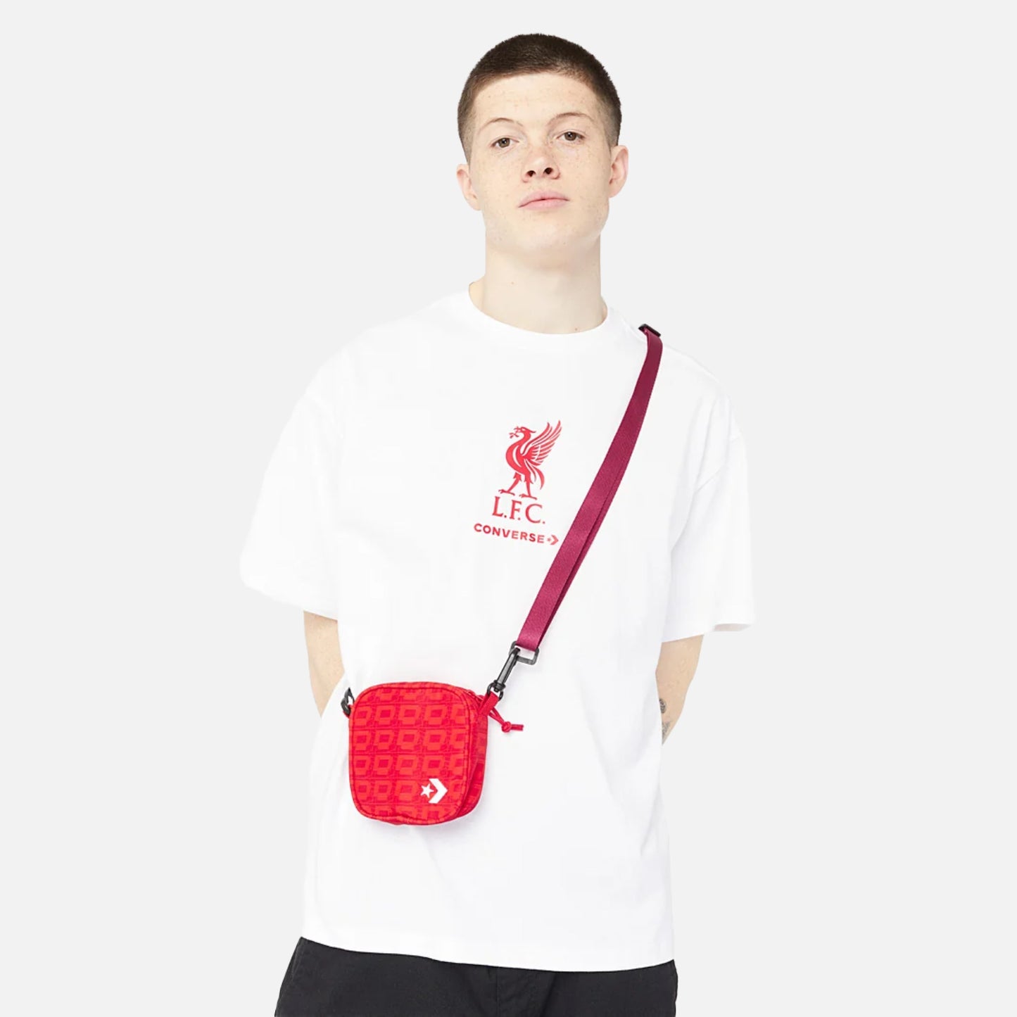 Converse x LFC Pocket Cross Body Bag Liverpool